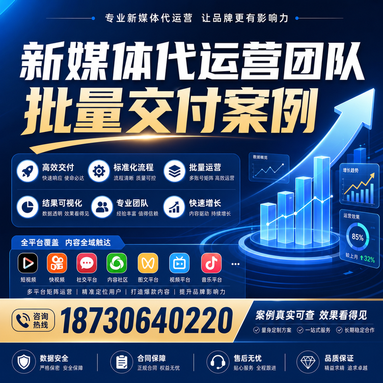 湘潭代运营公司多客户账号批量高效交付案例